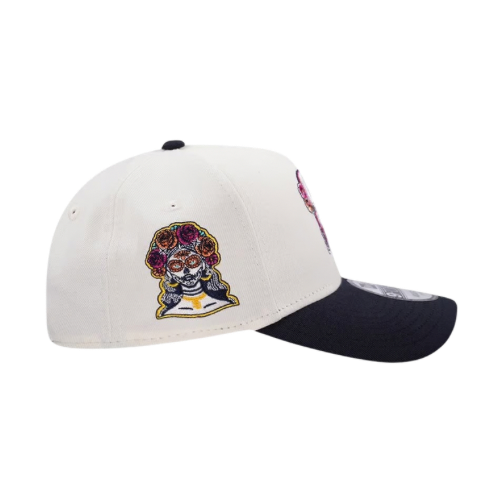 NEW ERA SD PADRES DIA DE MUERTOS FLORAL 9FORTY A-FRAME