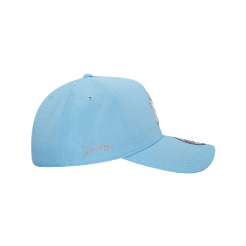 NEW ERA NY YANKEES BLUE METTALIC 9FORTY A-FRAME