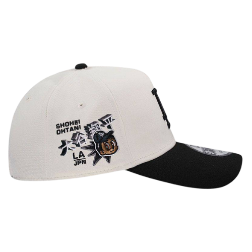 NEW ERA LA DODGERS OHTANI CHROME BLACK TWO TONE 9FORTY AFRAME