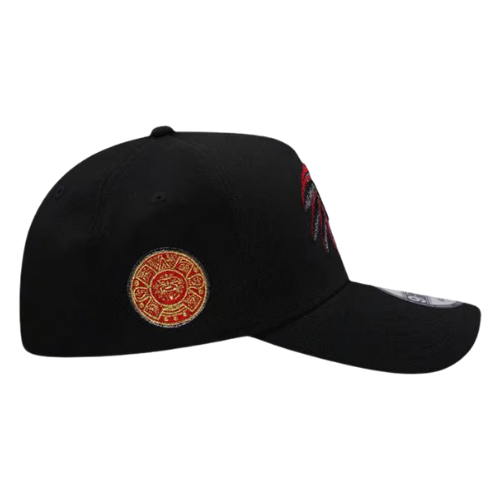 NEW ERA AZTEC SKULL METALLIC BLACK 9FORTY AFRAME