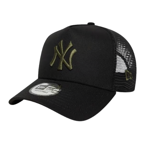 NEW ERA NY YANKEES BLACK 9FORTY A FRAME TRUCKER
