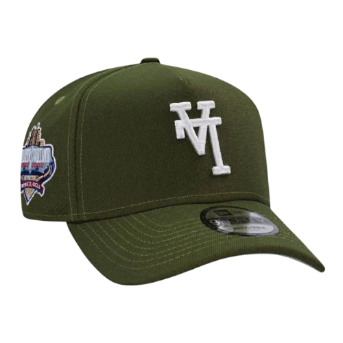 NEW ERA LA DODGERS UPSIDE DOWN LOGO NAVY GREEN 9FORTY AFRAME