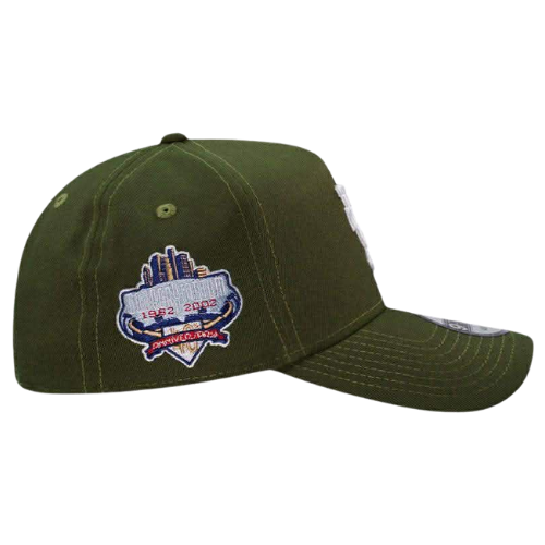 NEW ERA LA DODGERS UPSIDE DOWN LOGO NAVY GREEN 9FORTY AFRAME