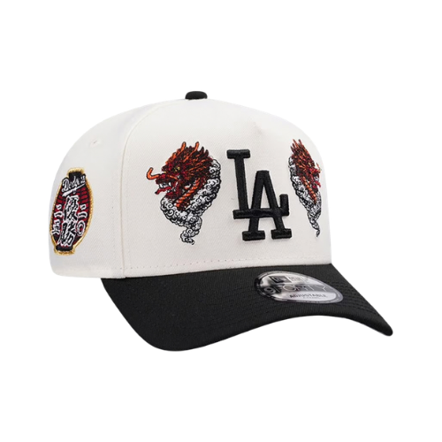 NEW ERA LA DODGERS WORLD SERIES 2025 DRAGON CHROME TWO TONE EDITION 9FORTY A-FRAME