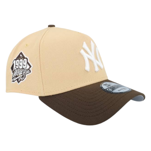 NEW ERA NY YANKEES ESPRESSO CANDID WALNUT 9FORTY AFRAME