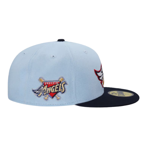 NEW ERA ANEHEIM ANGELS SKY GOLD POWDER BLUE 59FIFTY