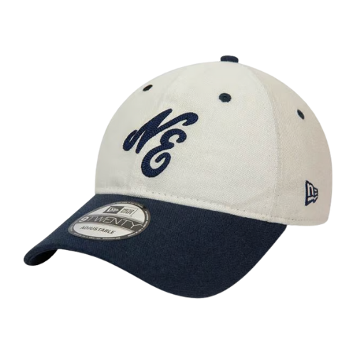 NEW ERA LINEN SCRIPT NAVY 9TWENTY