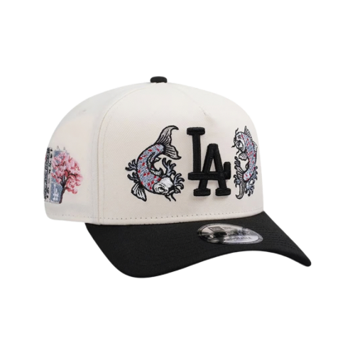 NEW ERA LA DODGERS TOKYO SERIES ‘KOI’ CHROME 9FORTY A-FRAME