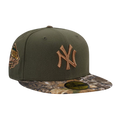NEW ERA NY YANKEES GREEN REALTREE TWO TONE 59FIFTY