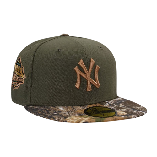 NEW ERA NY YANKEES GREEN REALTREE TWO TONE 59FIFTY