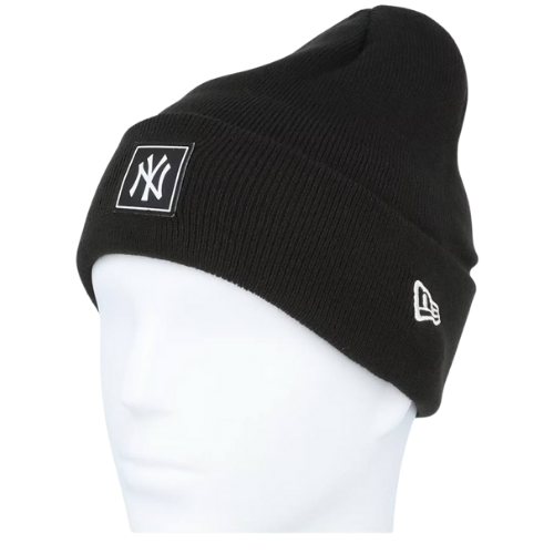 NEW ERA NY YANKEES BLACK BEANIE