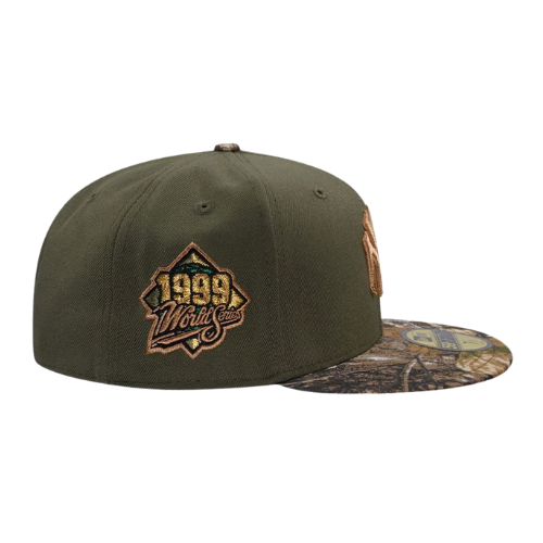 NEW ERA NY YANKEES GREEN REALTREE TWO TONE 59FIFTY
