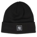NEW ERA NY YANKEES BLACK BEANIE