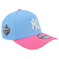NEW ERA NY YANKEES BUBBLE GUM TWINS ROUGE 9FORTY AFRAME