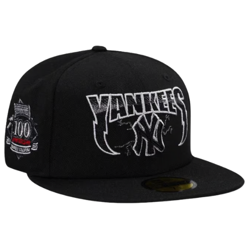 NEW ERA NEW YORK YANKEES 100TH ANNIVERSARY BLACK 59FIFTY FITTED