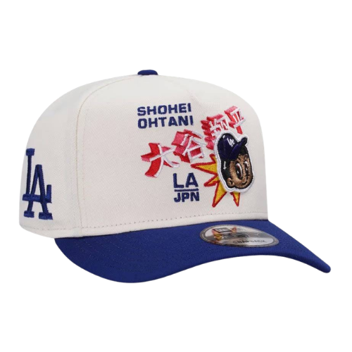 NEW ERA OHTANI CHROME BLUE TWO TONE 9FIFTY A-FRAME