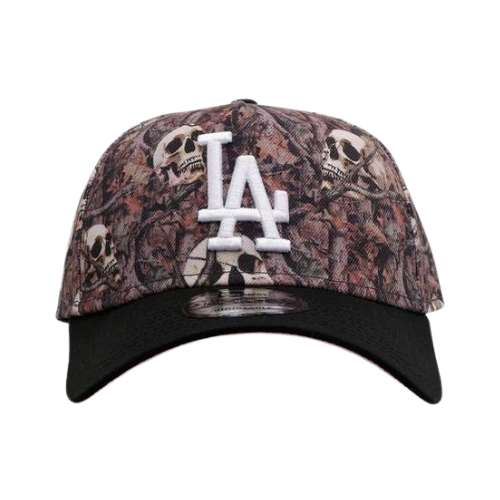 NEW ERA LA DODGERS "CAMO SKULL" 9FORTY A-FRAME