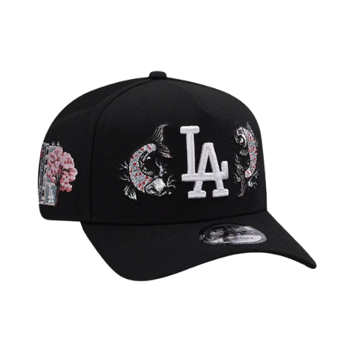 NEW ERA LA DODGERS TOKYO SERIES 'KOI' BLACK PRIME 9FORTY A-FRAME