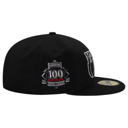 NEW ERA NEW YORK YANKEES 100TH ANNIVERSARY BLACK 59FIFTY FITTED