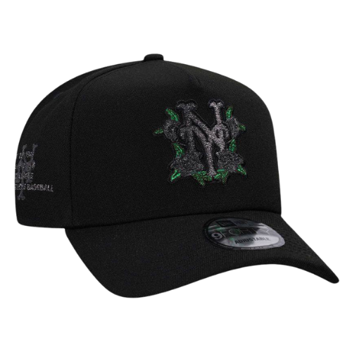 NEW ERA NY METS BLACK METALIC A-FRAME