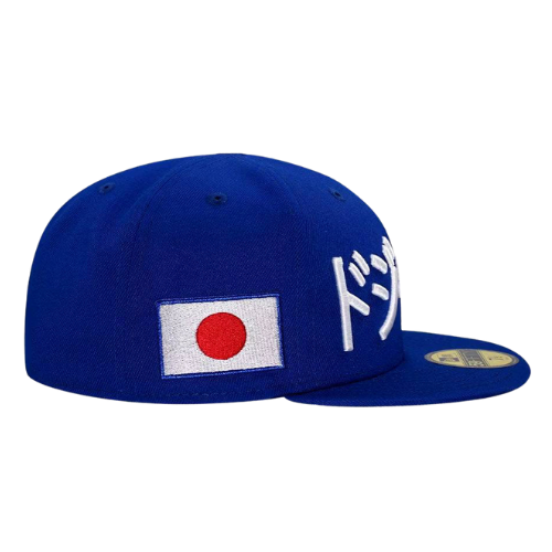 NEW ERA LA DODGERS KANJI JAPAN BLUE 59FIFTY