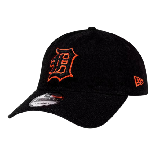NEW ERA DETROIT BLACK ORANGE 9twenty