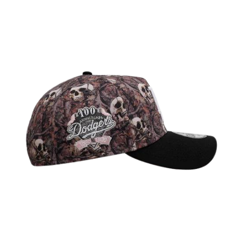 NEW ERA LA DODGERS "CAMO SKULL" 9FORTY A-FRAME