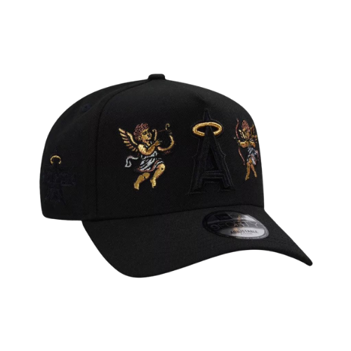 NEW ERA ANEHEIM ANGELS 'CUPIDS' BLACK PRIME 9FORTY A-FRAME