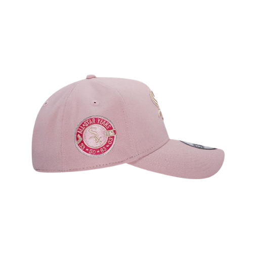 NEW ERA CHICAGO WHITE SOX PINK ROUGE 9FORTY A-FRAME