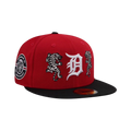 NEW ERA DETROIT TIGERS SCARLET TWO TONE 59FIFTY