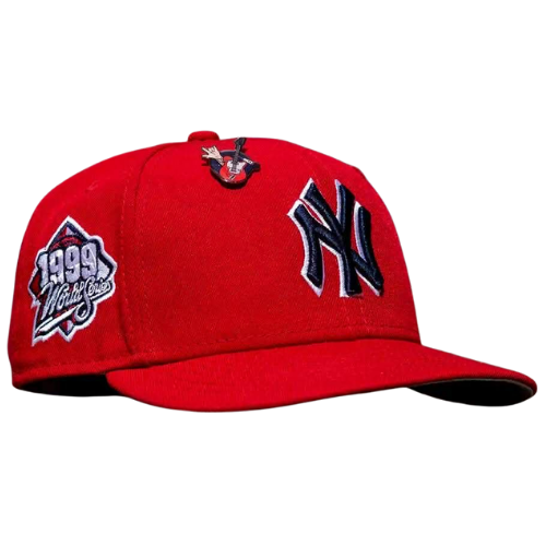 NEW ERA NY YANKEES NOOKIE RED  59FIFTY