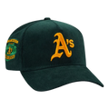 NEW ERA ATHLETICS COLISEUM GREEN CORDUROY 9FORTY AFRAME