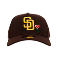 NEW ERA SAN DIEGO PADRES 'TEAM COLOR HEARTS' 9FORTY A-FRAME