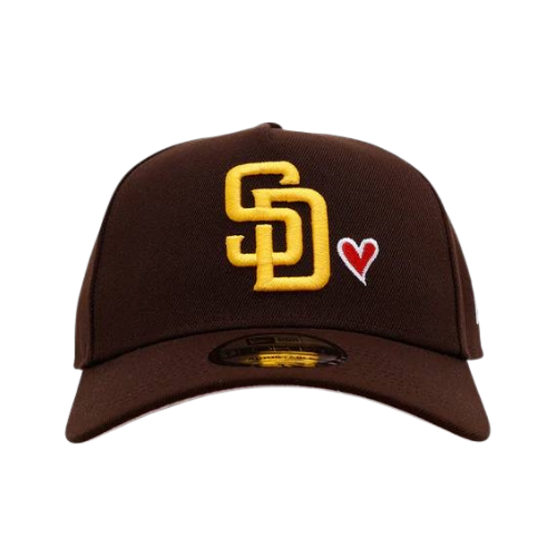 NEW ERA SAN DIEGO PADRES 'TEAM COLOR HEARTS' 9FORTY A-FRAME