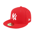 NEW ERA NY YANKEES SCARLET RED 59FIFTY